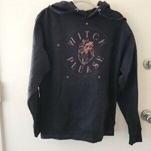 LES LOUPS CANDLE CO. 'Witch Please' Unisex Hoodie, NWOT Sz Medium